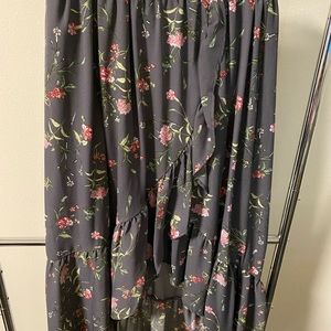 Asymmetrical Maxi Skirt